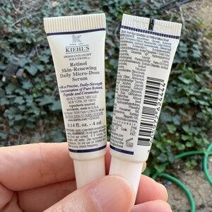 2x Kiehls retinol skin renewing daily micro dose serum 4ml*2